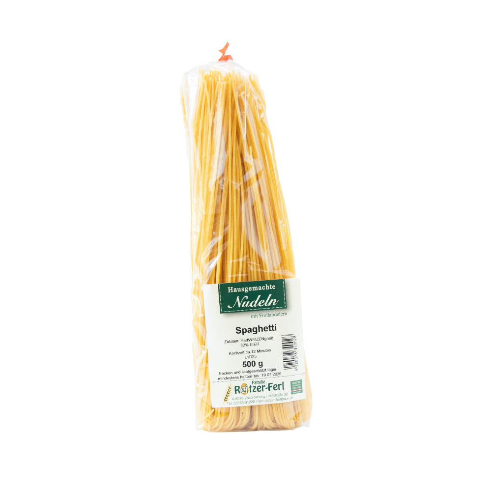 Spaghetti - Hausgemacht mit Freilandeiern