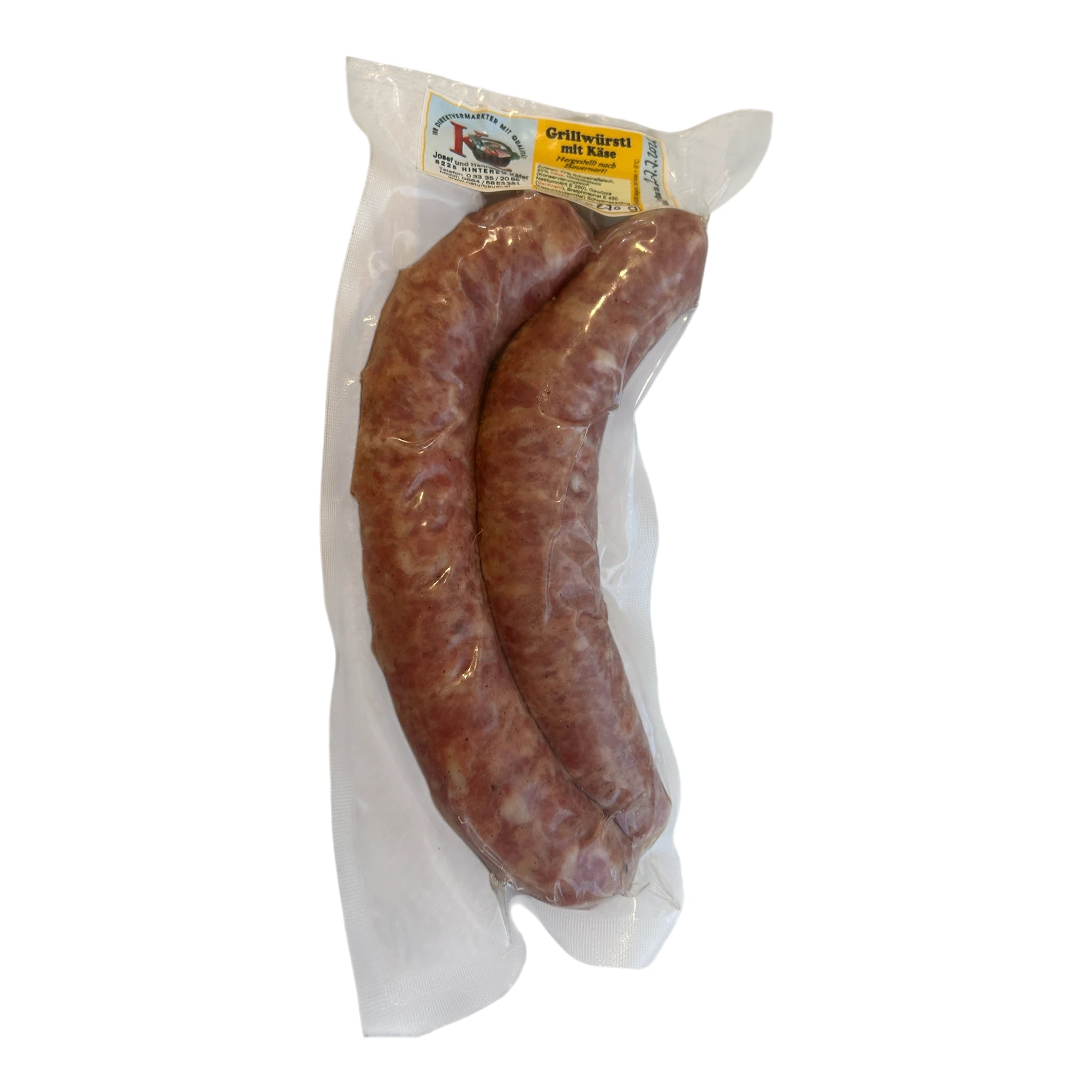 Grillwürstl mit Käse – Familie Käfer