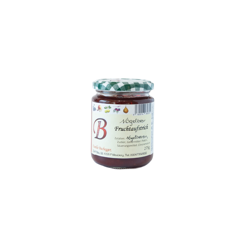 Vogelbeer Fruchtaufstrich 275 g – Familie Buchegger