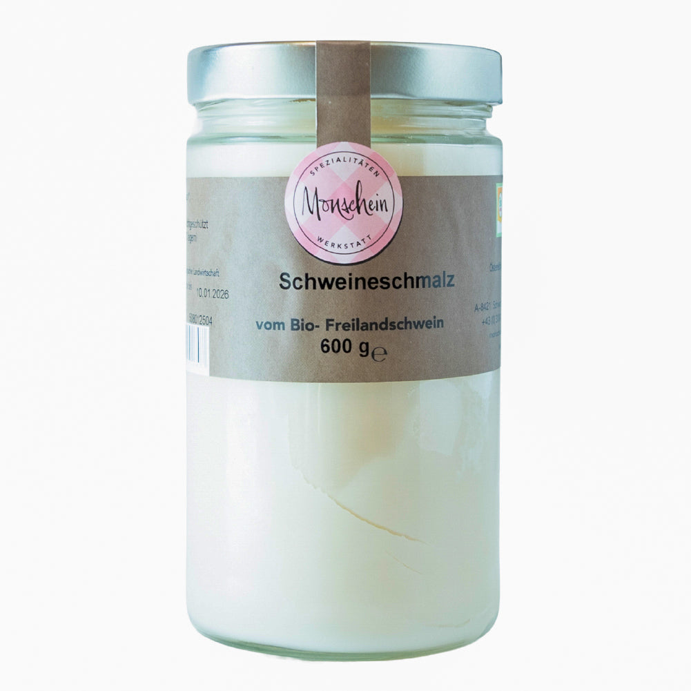 Schweineschmalz - Spezialitäten Werkstatt Monschein