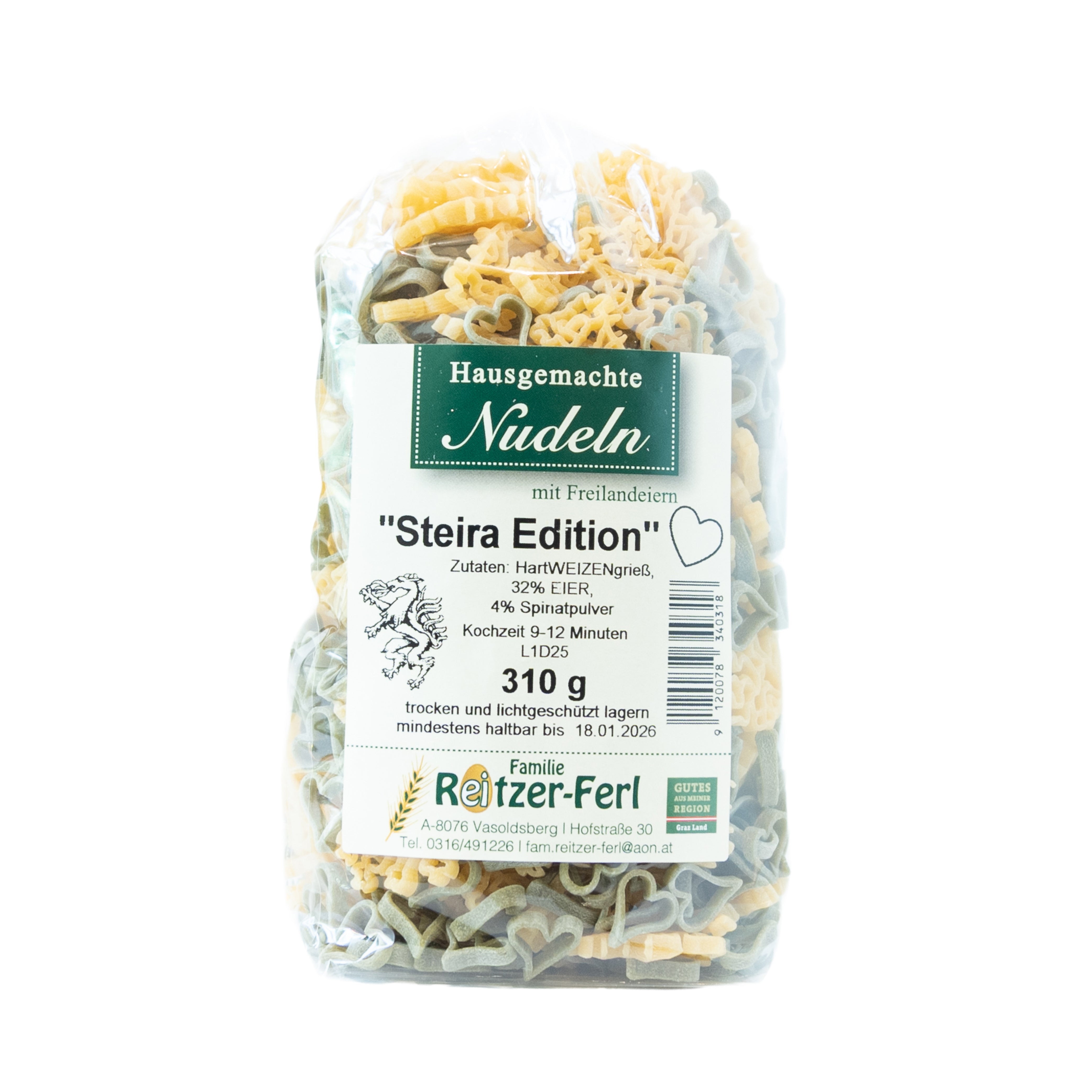 Hausgemachte Nudeln - "Steira Edition" - Familie Reitzer-Ferl