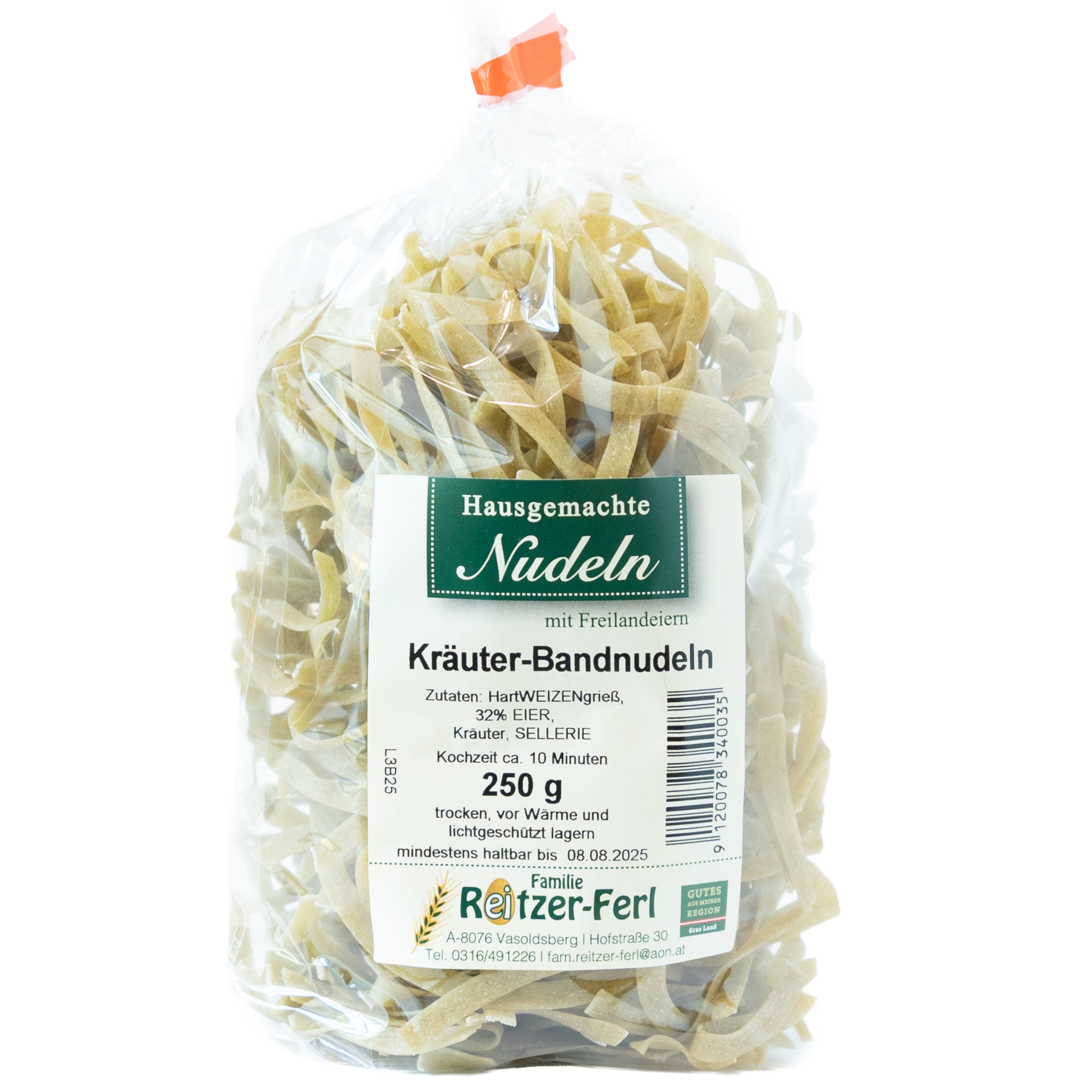 Kräuter-Bandnudeln - Familie Reitzer-Ferl