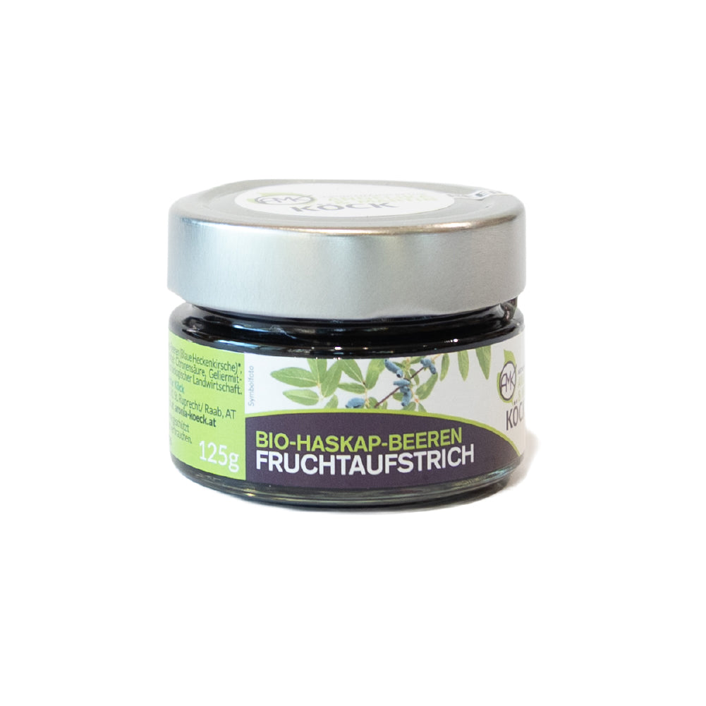 Bio Haskap Beeren Fruchtaufstrich - Aroniamanufaktur Köck