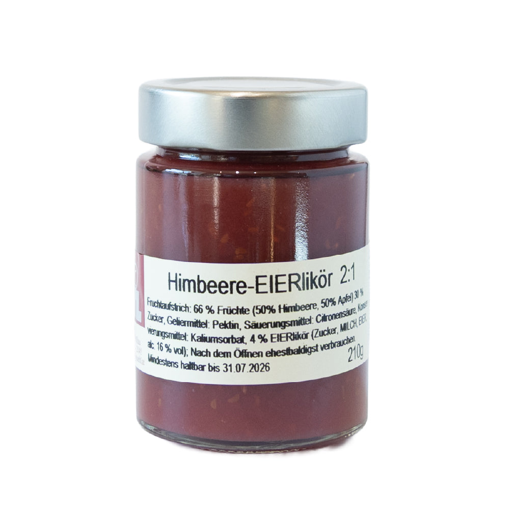Himbeere-Eierlikör Fruchtaufstrich - Naturparkbauernhof Pöltl