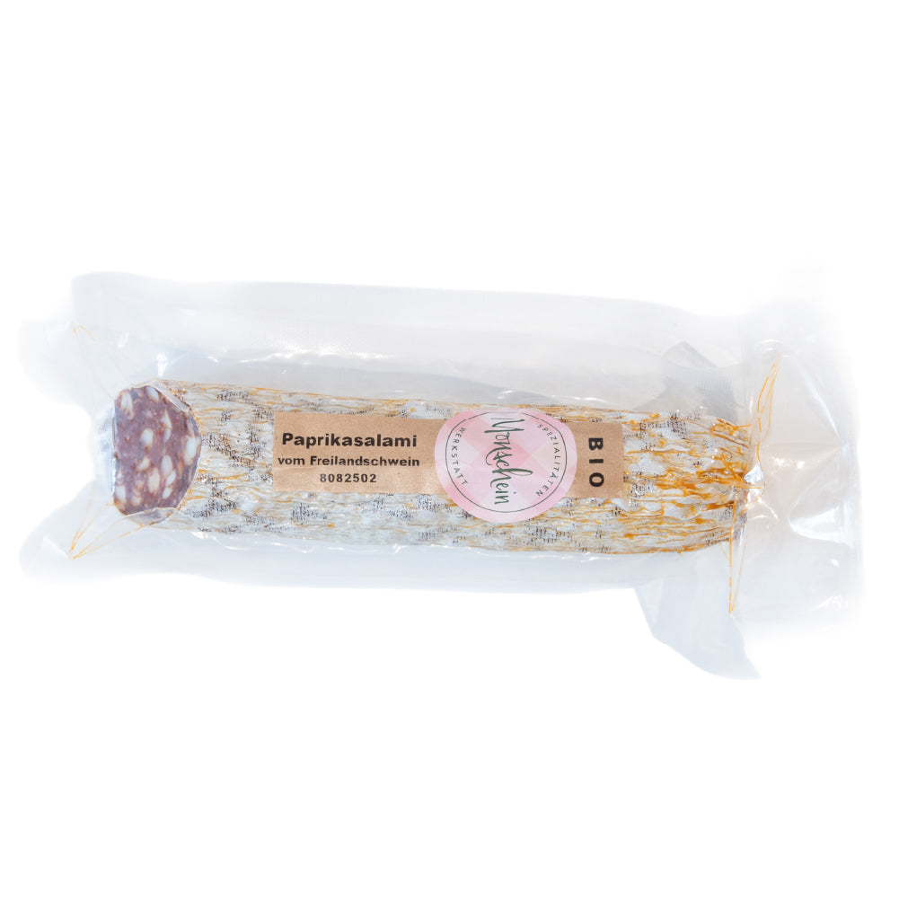 Bio Paprikasalami - Spezialitäten Werkstatt Monschein
