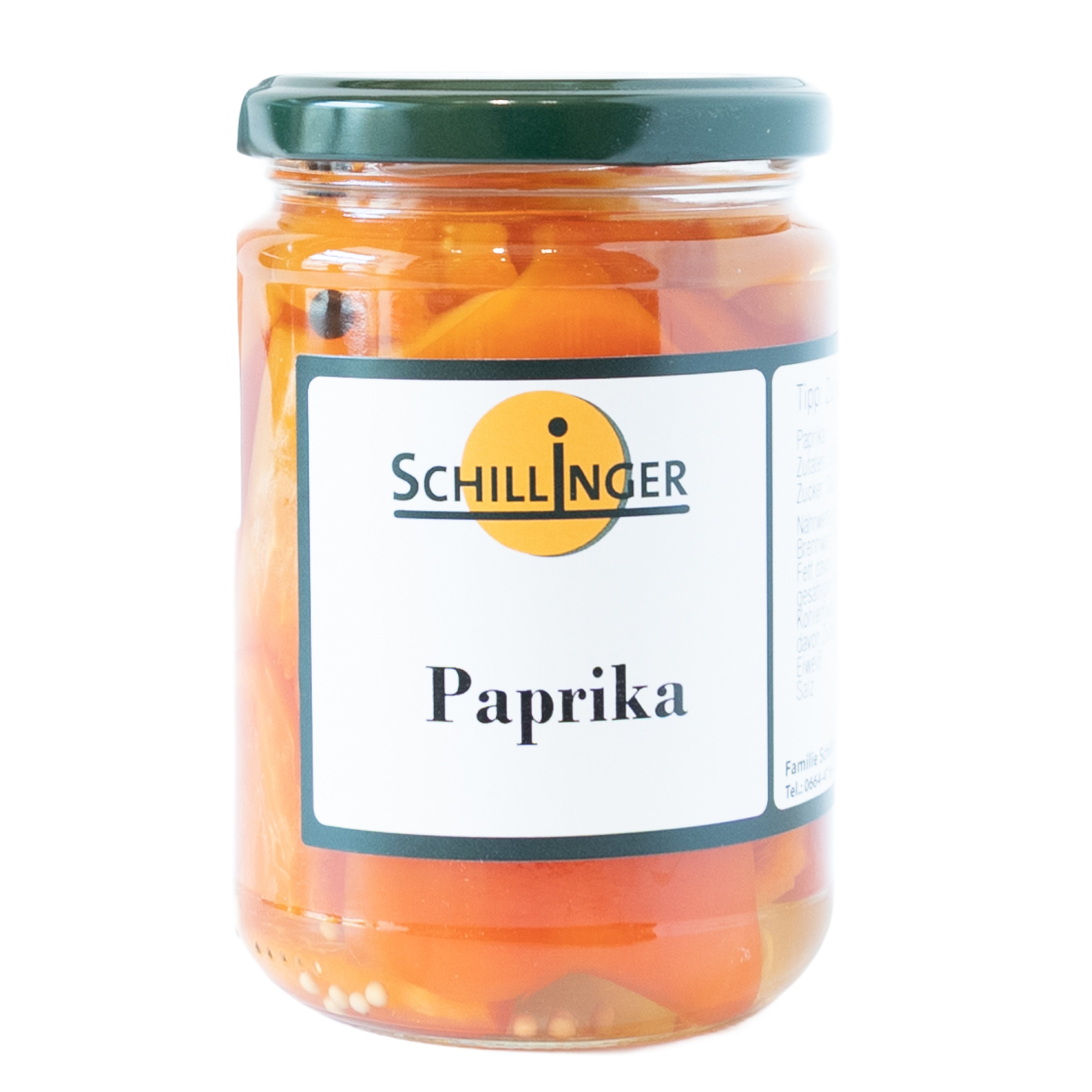 Paprika im Glas - Schillinger