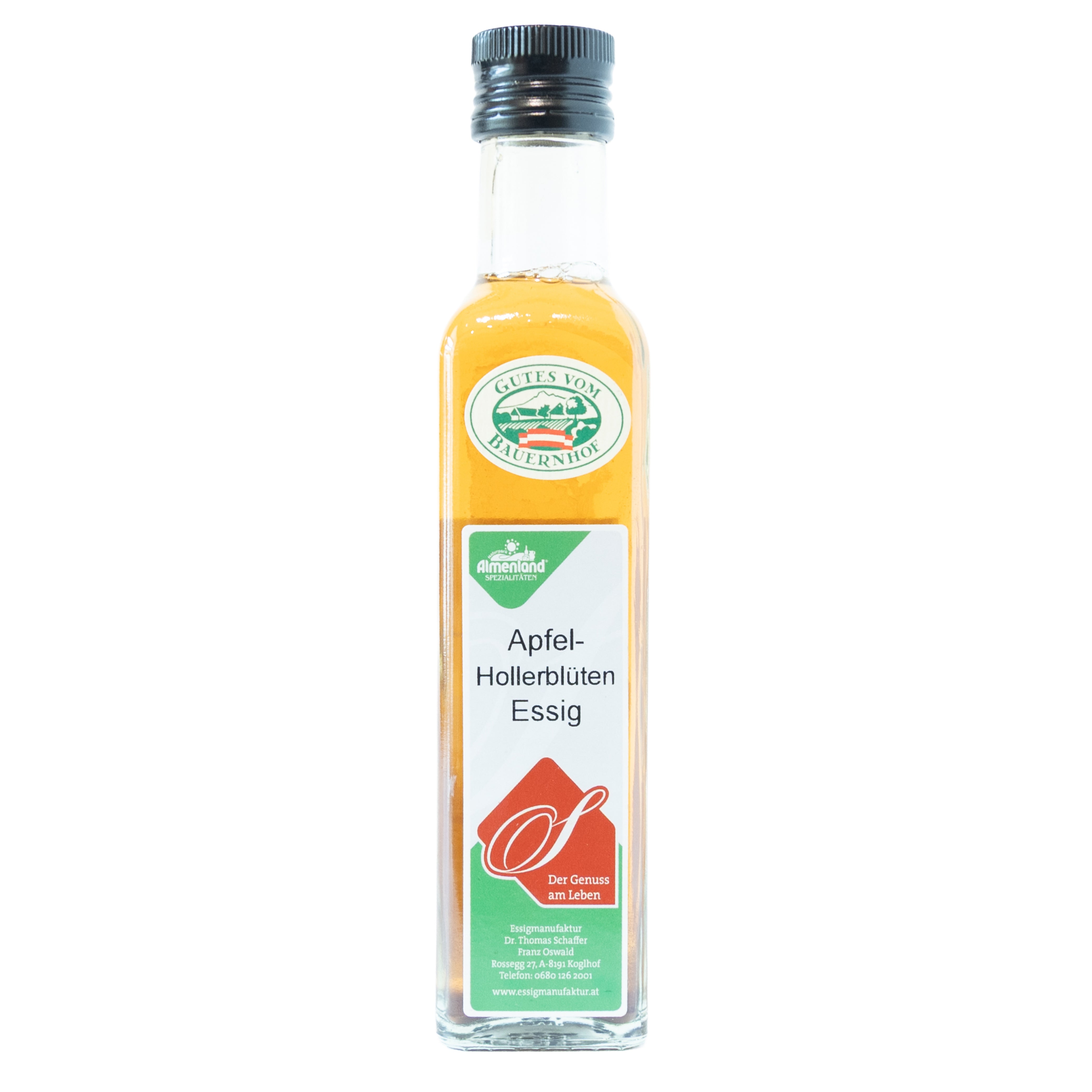 Apfel-Hollerblüten Essig - Almenland Spezialitäten