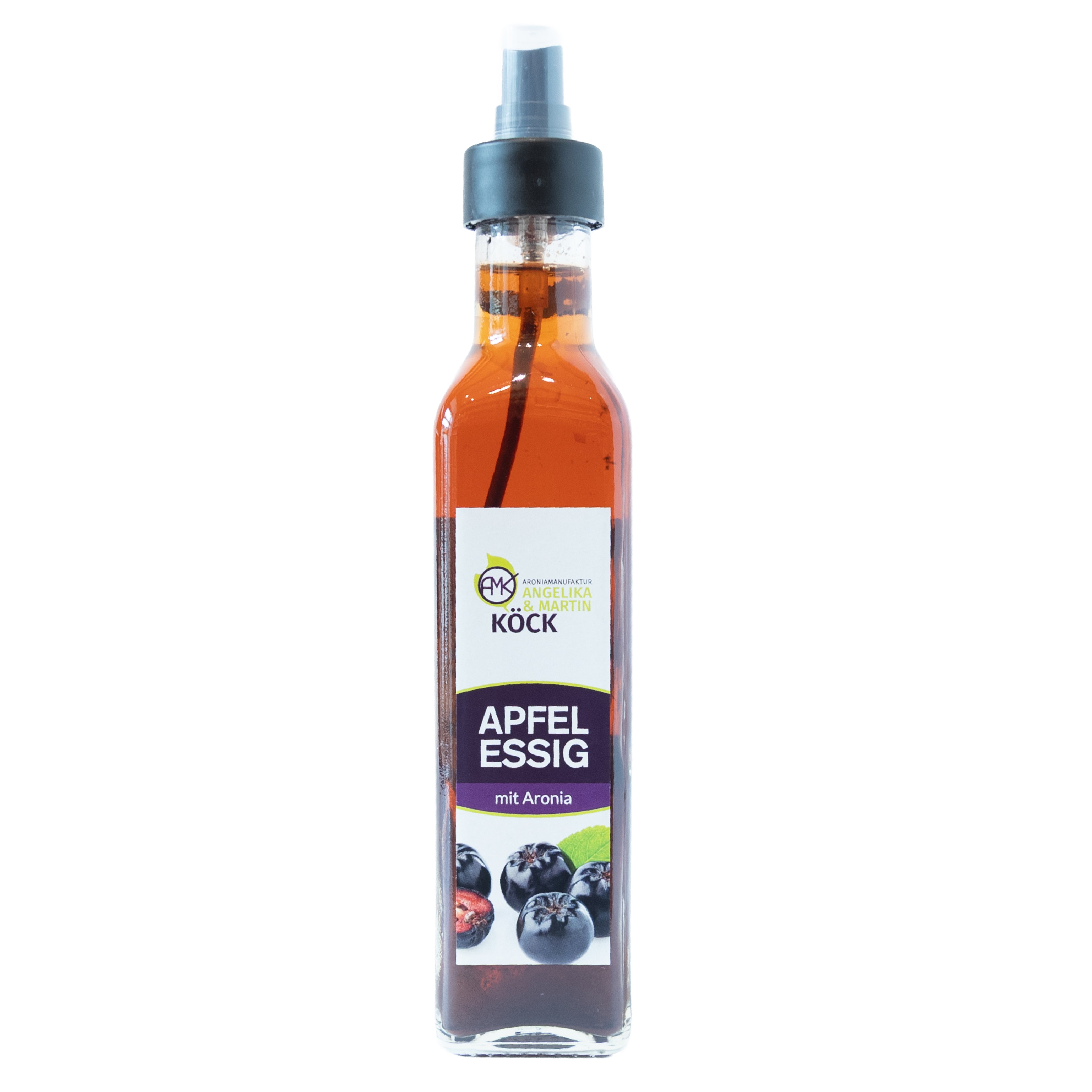 Apfelessig mit Aronia - Aroniamanufaktur Köck