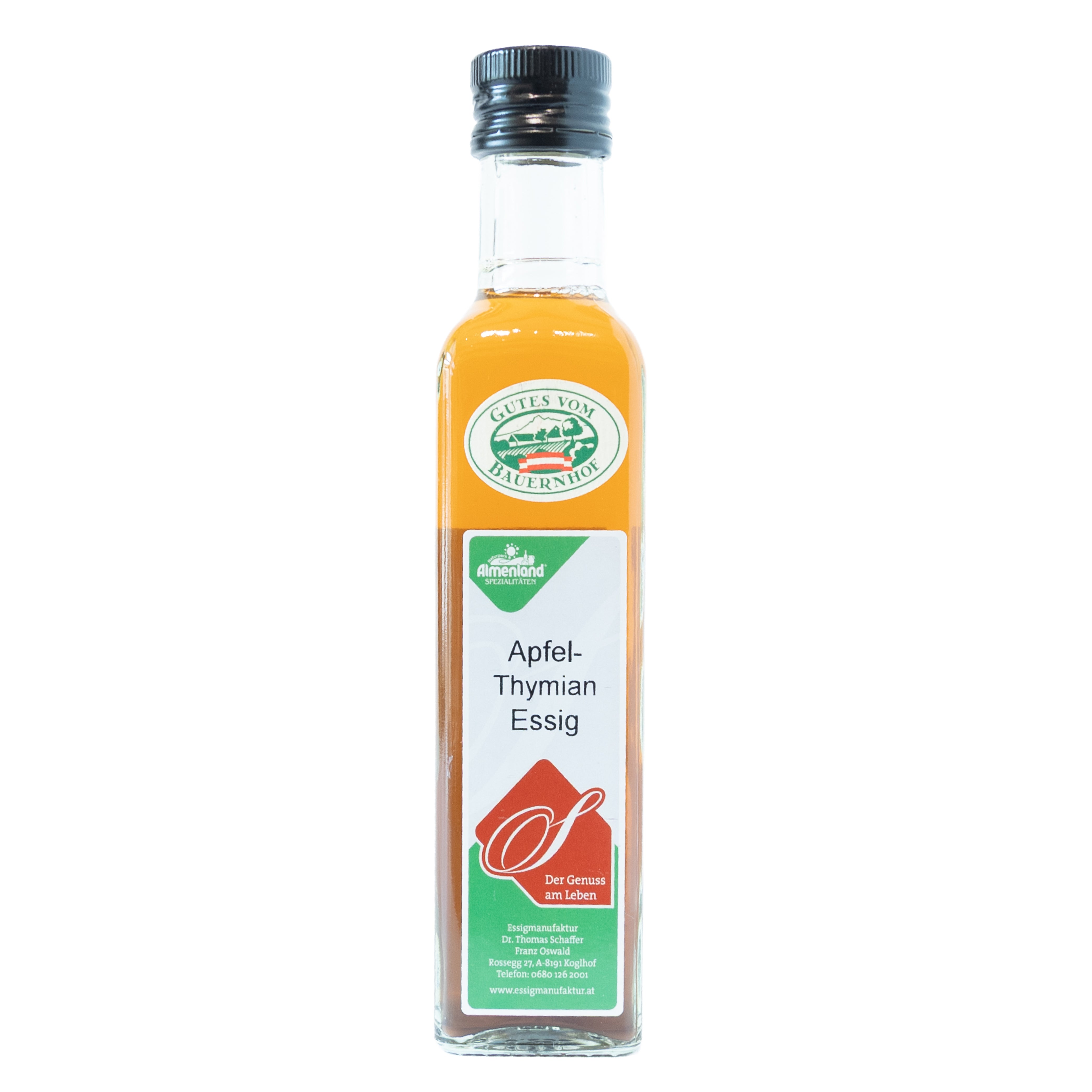 Apfel-Thymian Essig - Almenland Spezialitäten