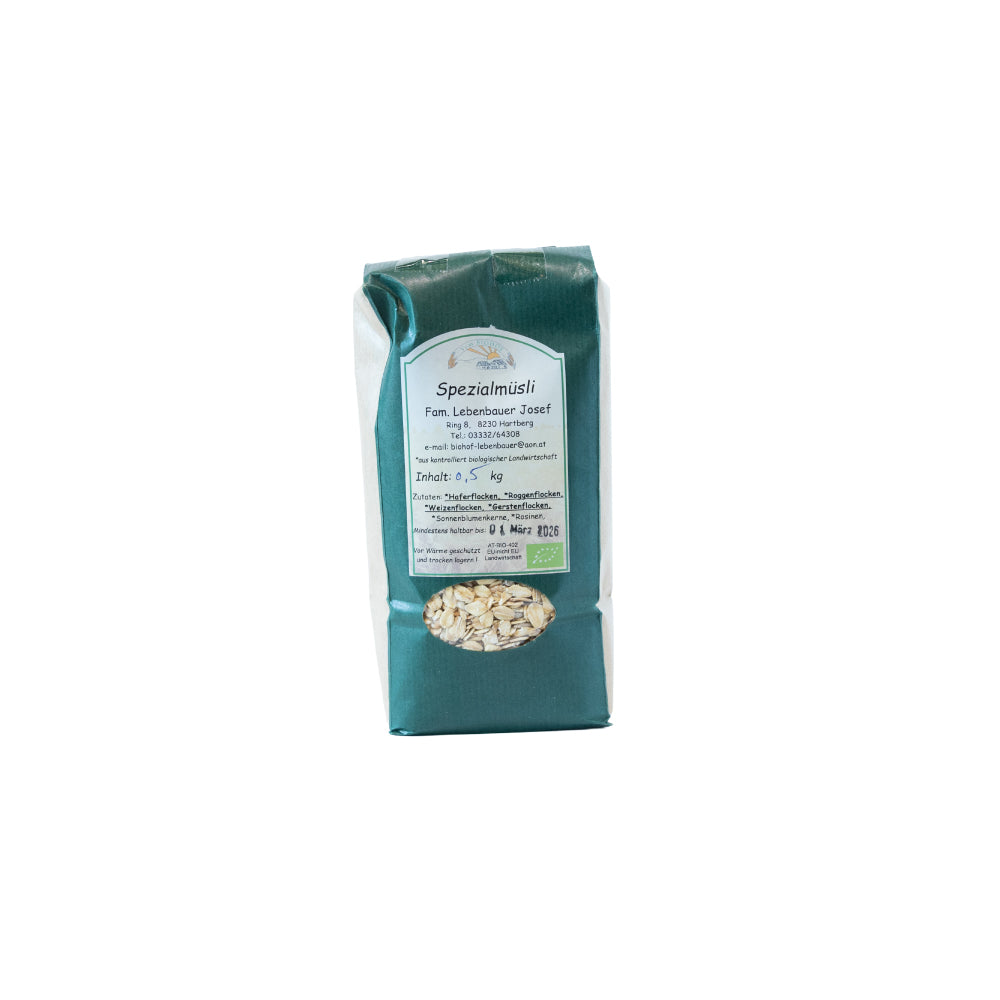 spezialmuesli 500g familie lebenhof josef naturpark-bauernladen-bio-powerfood-vom-biohof-2