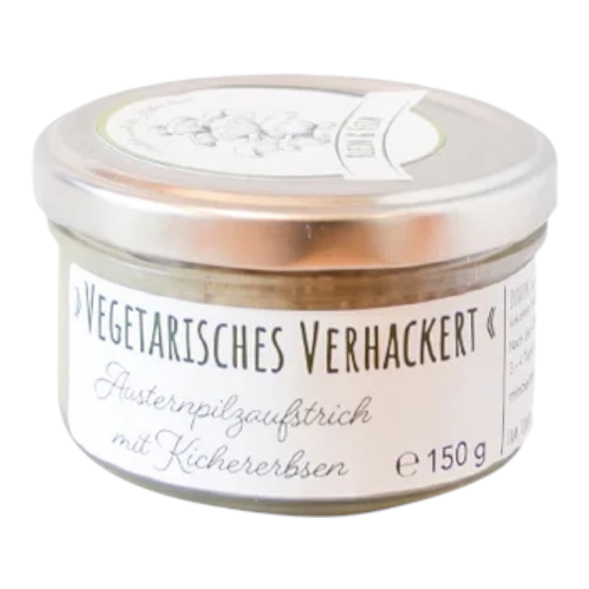 Vegetarisches Verhackert - Austernpilzaufstrich mit Kichererbsen - Bauernladen Pöllau