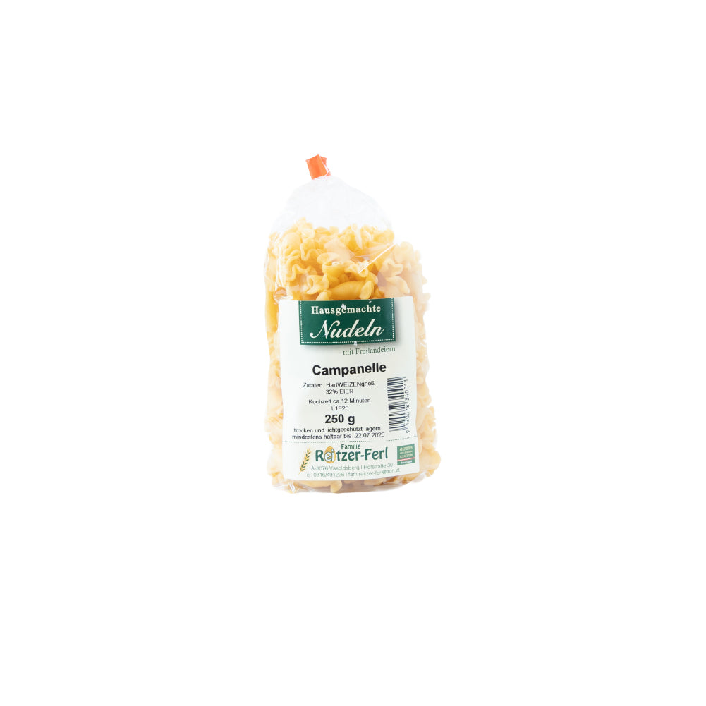 Campanelle Nudeln (Reitzer)