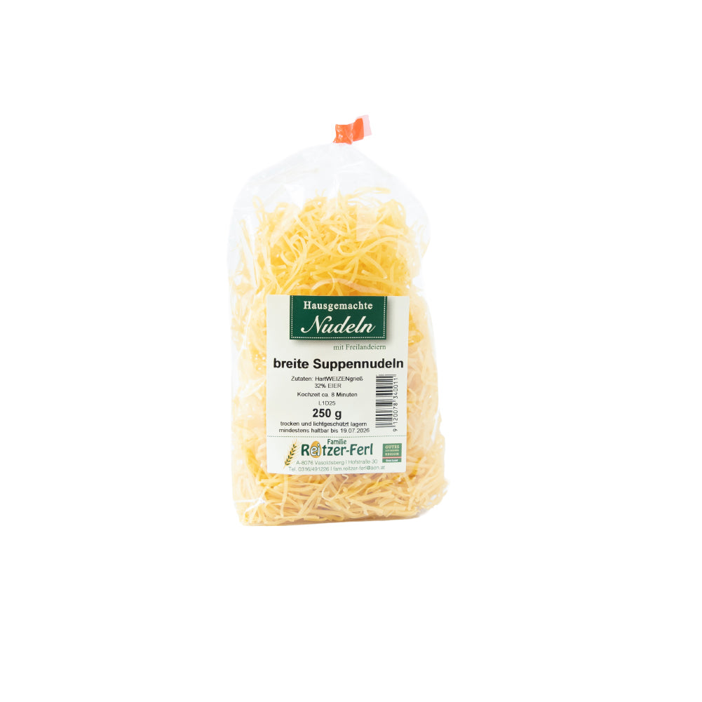 Breite Suppennudeln 250 g