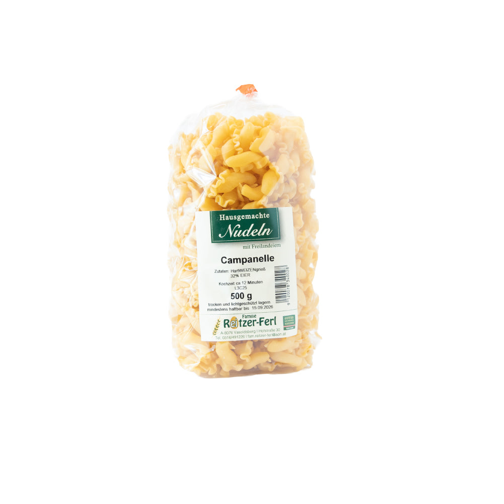 Campanelle Nudeln (Reitzer)