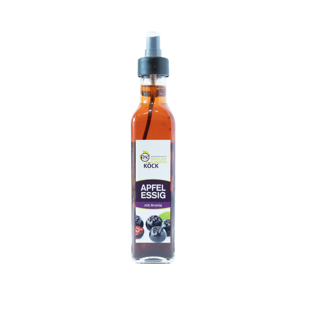 apfelessig mit aronia aroniamanufaktur koeck naturpark-bauernladen-essen 