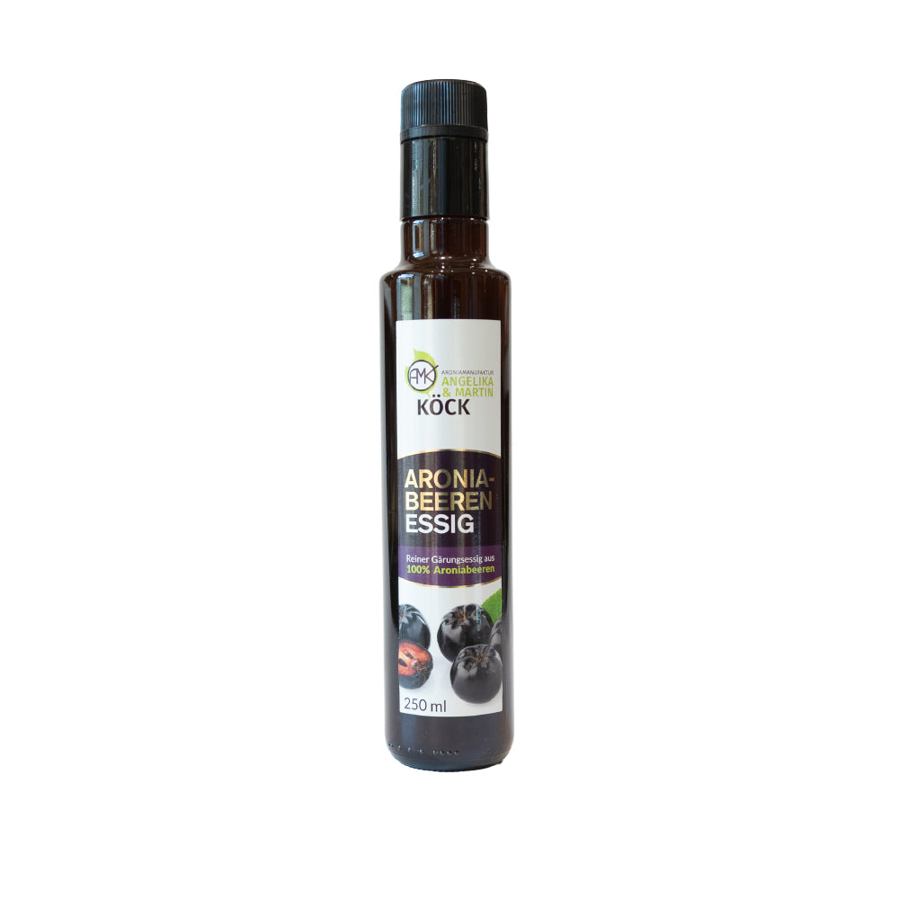 aroniabeeren essig 250ml aroniamanufaktur koeck naturpark-bauernladen-essen-1-2