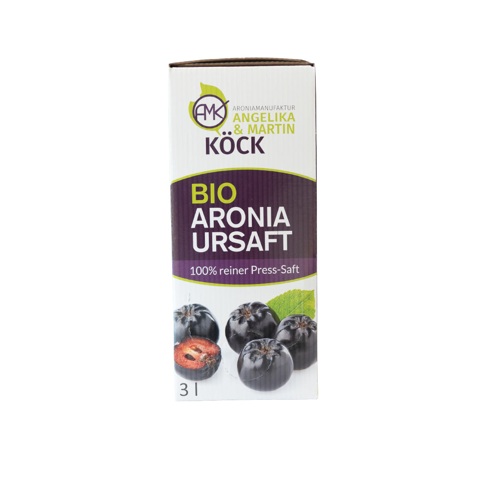 bio aronia ursaft 3L angelika und martin koeck naturpark bauernladen essen