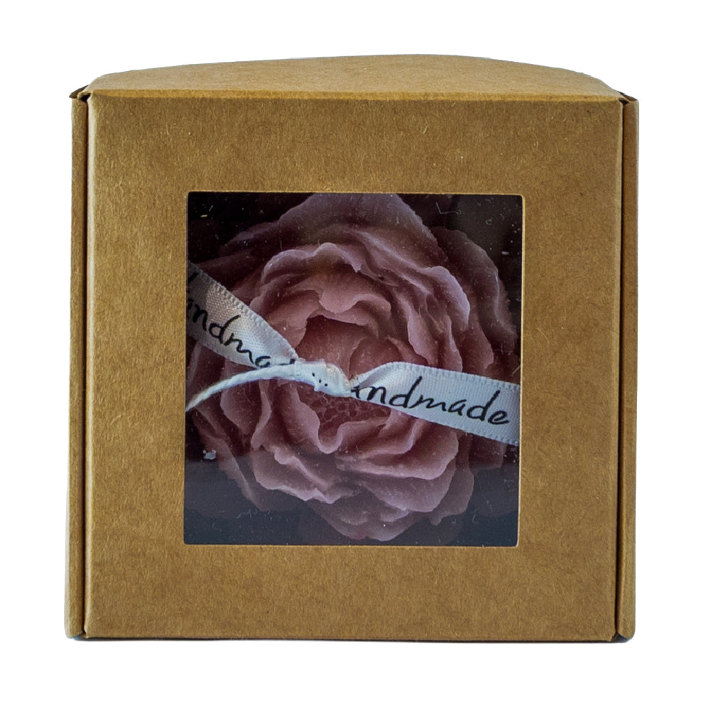Kerze Rose in Geschenkbox