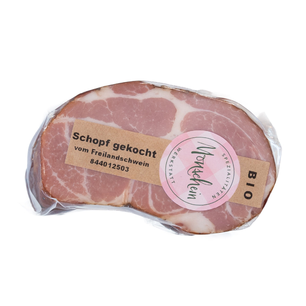Bio-Schopf vom Freilandschwein - Spezialitäten Werkstatt Monschein