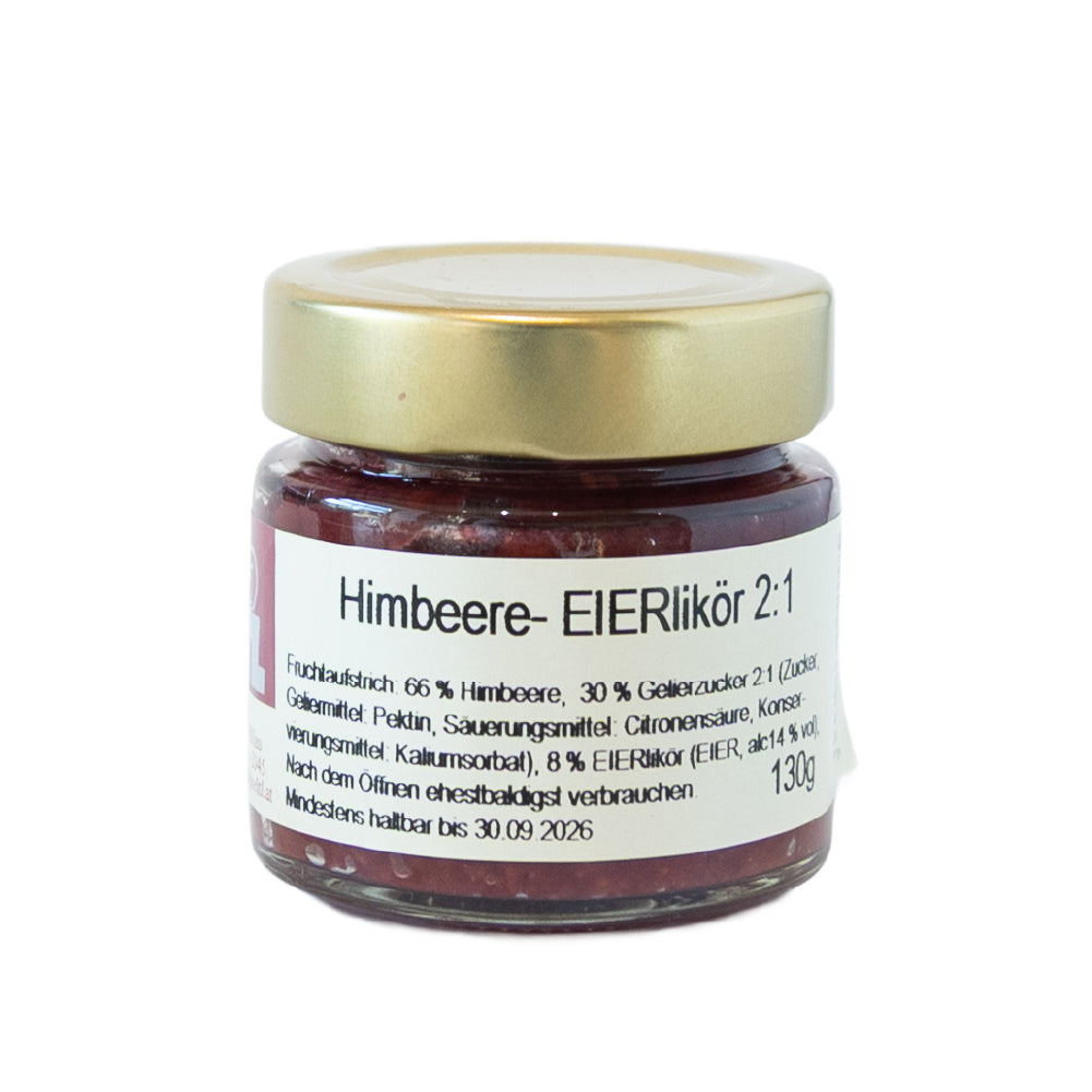 Himbeere-Eierlikör Fruchtaufstrich - Naturparkbauernhof Pöltl