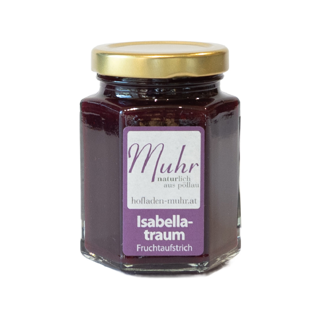 Isabella-Traum Fruchtaufstrich – Hofladen Muhr