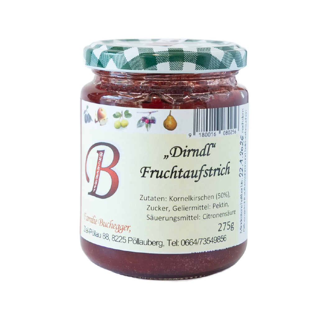 "Dirndl" Fruchtaufstrich - Familie Buchegger