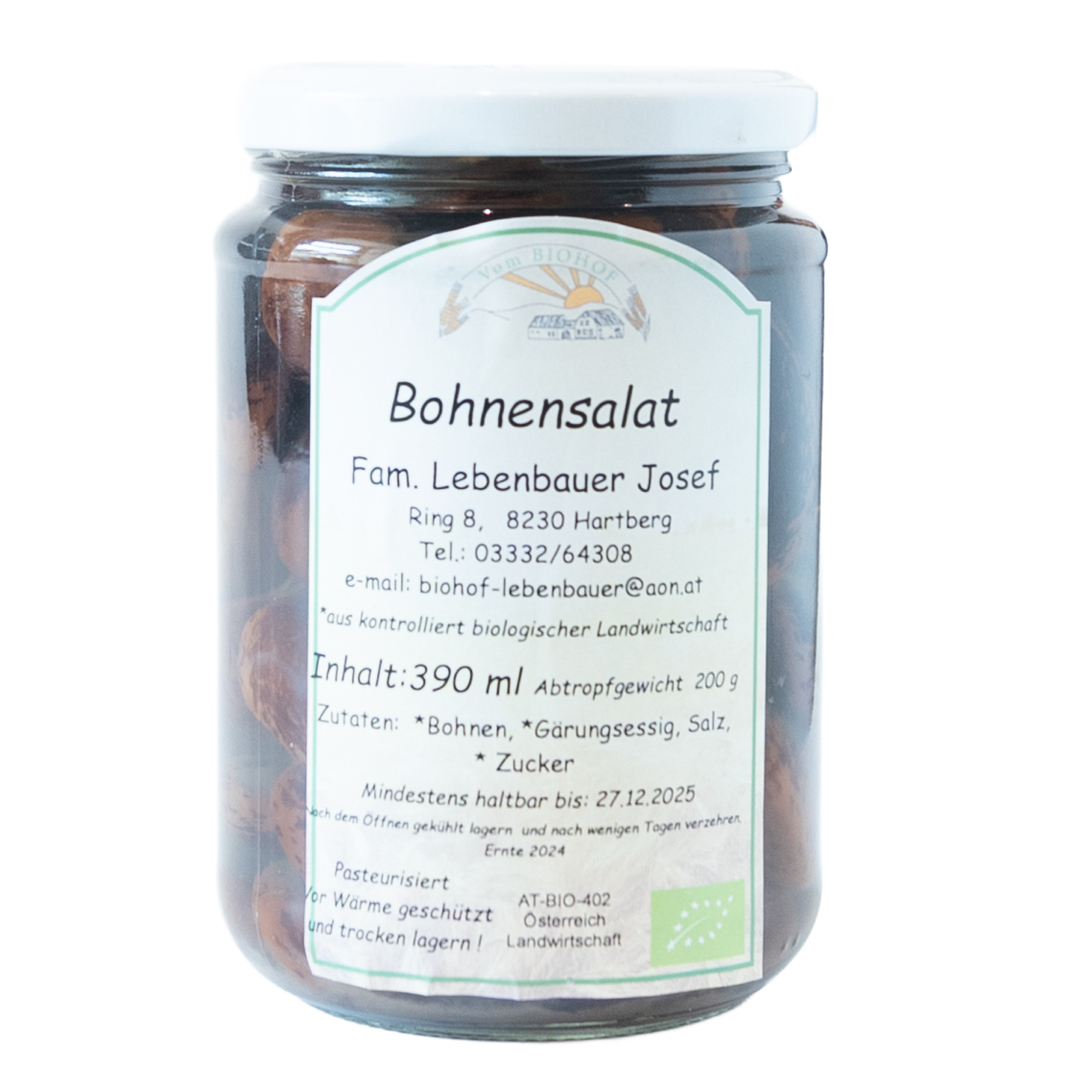 Bohnensalat - Familie Lebenbauer Josef