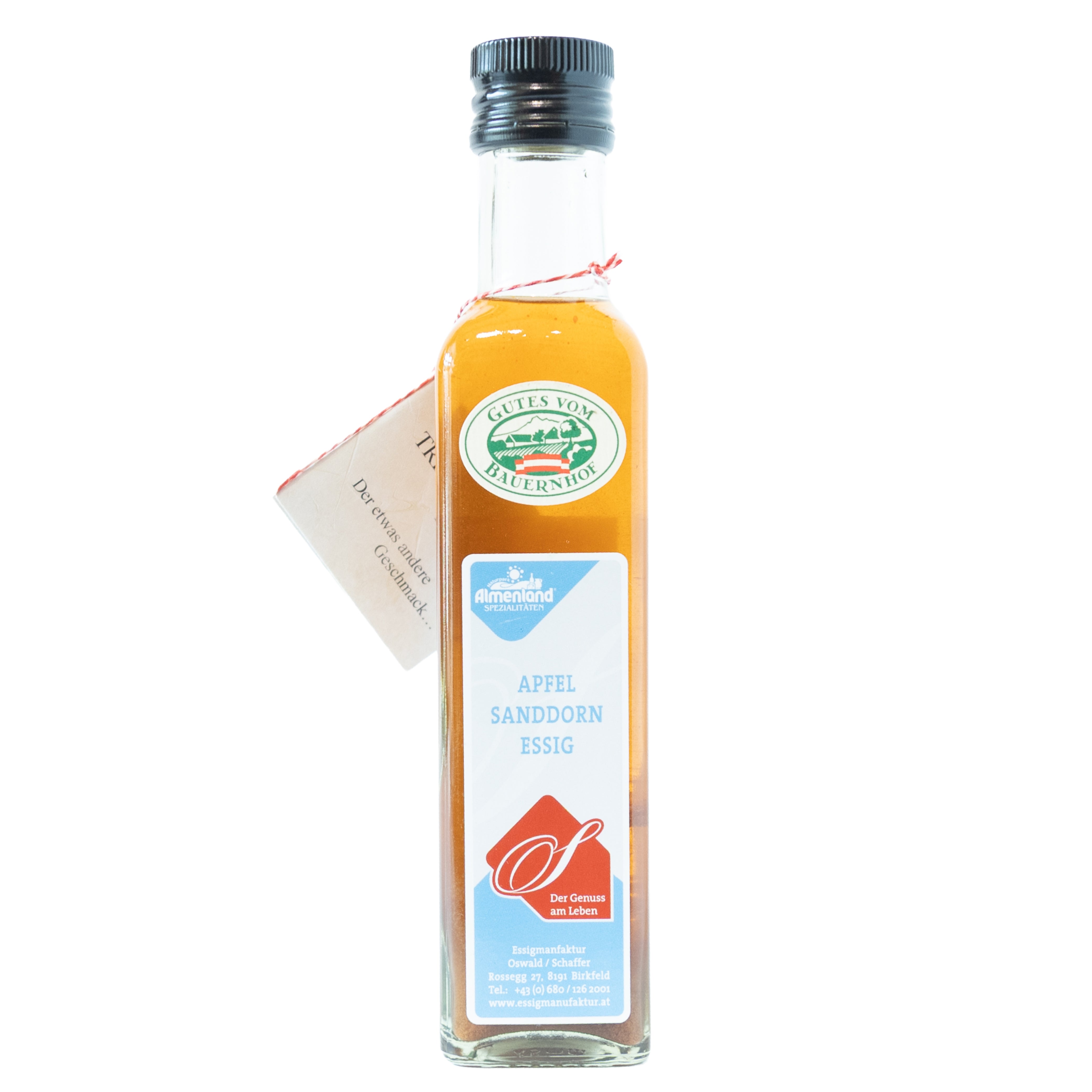 Apfel-Sanddorn Essig