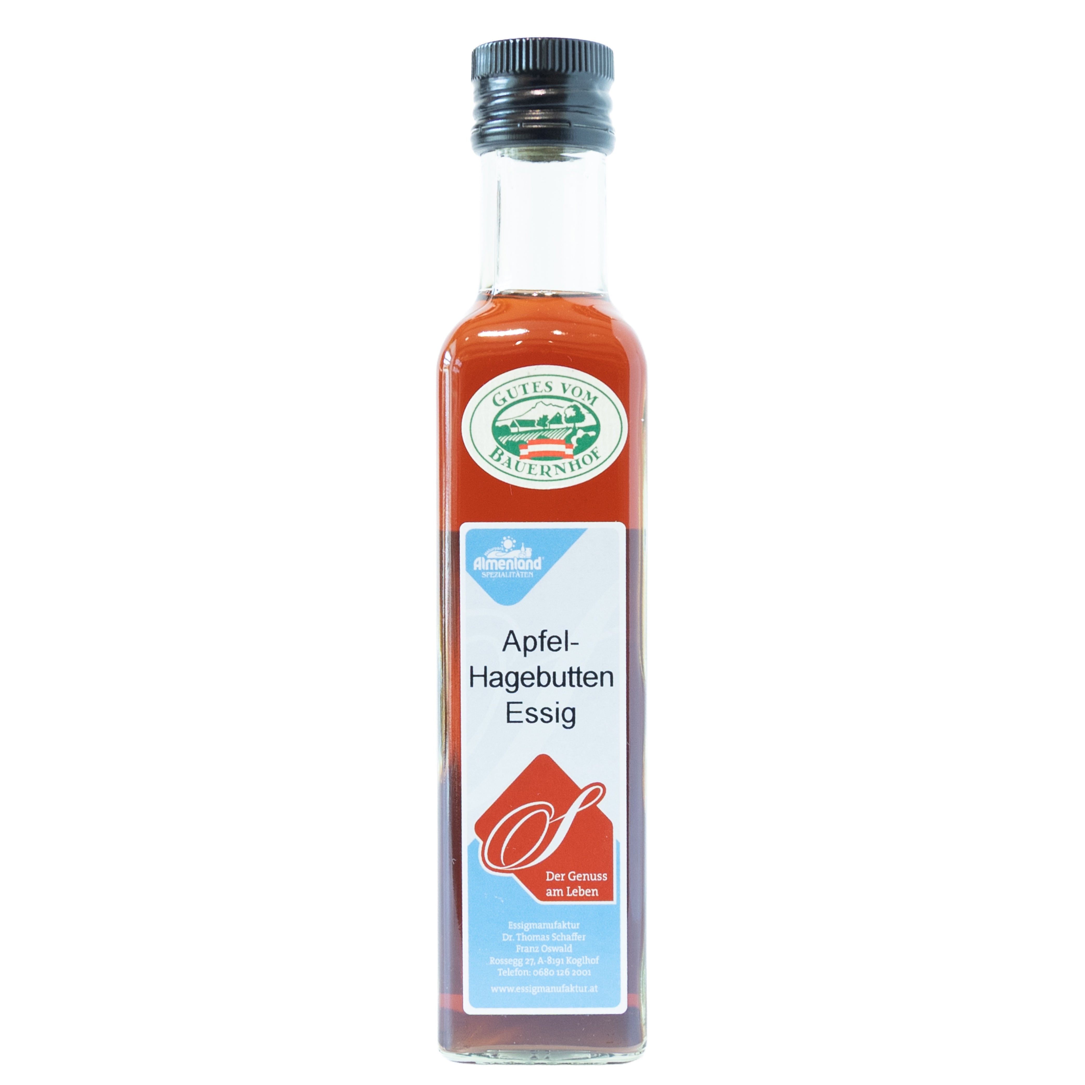 Apfel-Hagebutten Essig