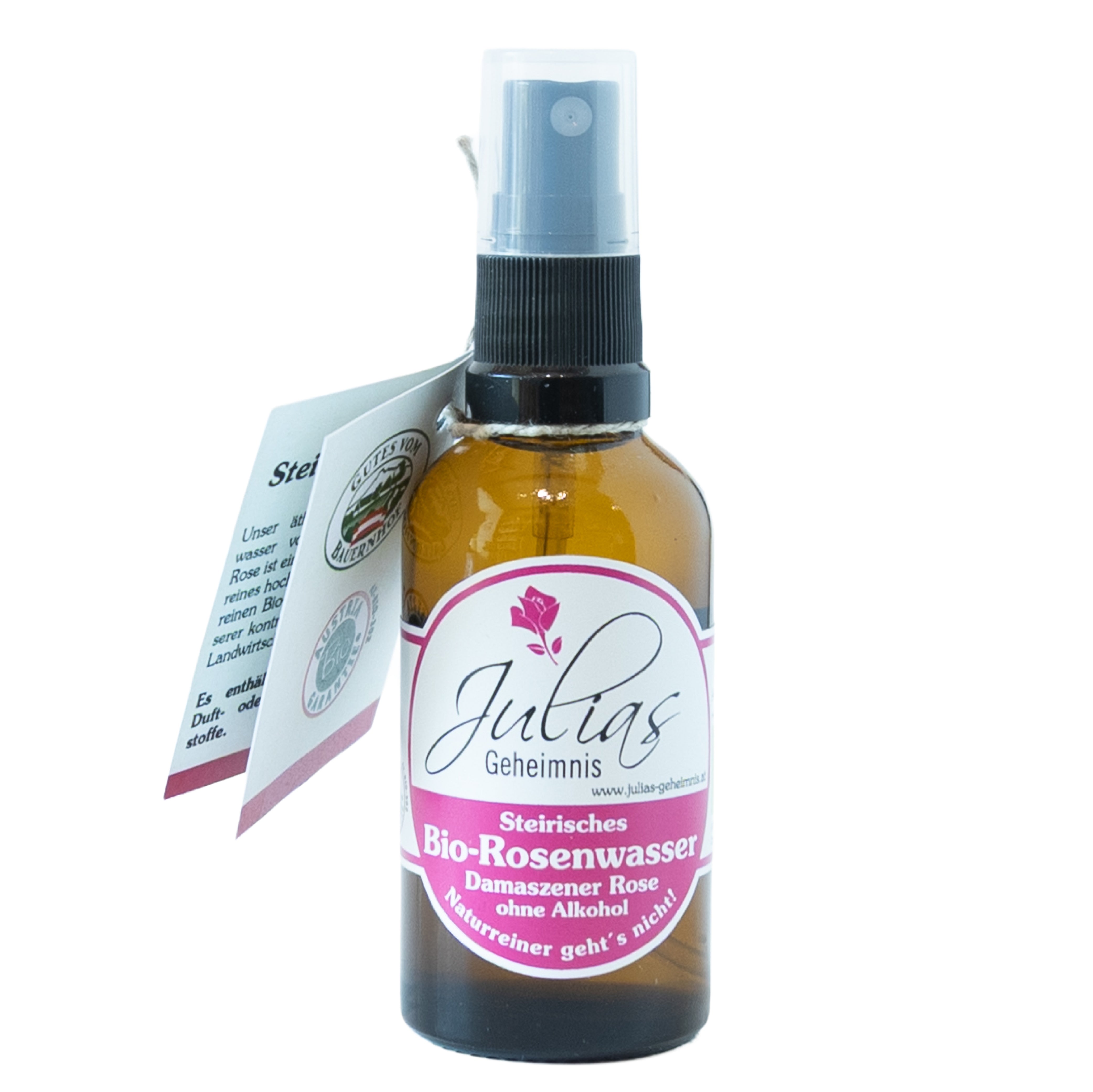 Steirisches Bio-Rosenwasser