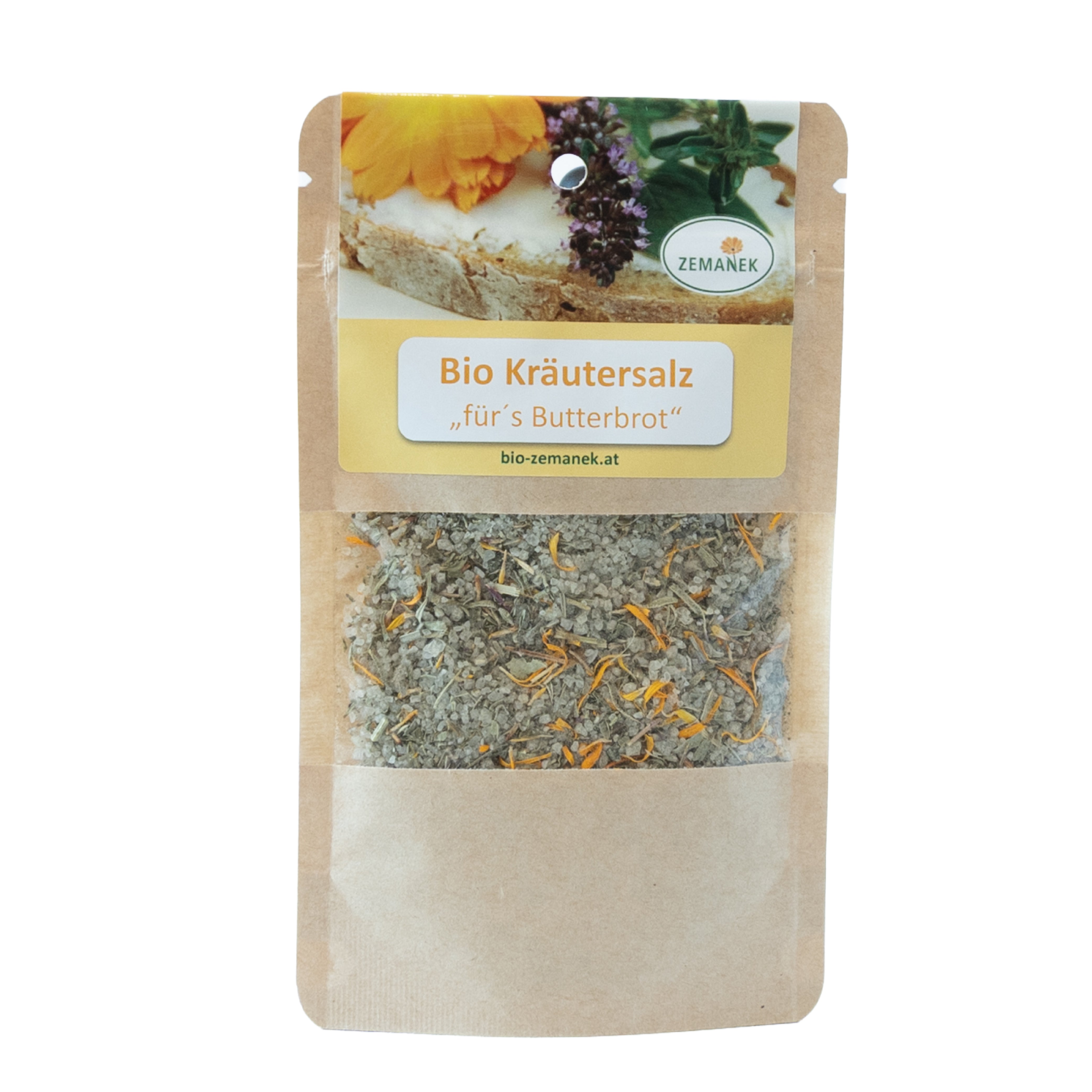Bio-Kräutersalz fürs Butterbrot - Bio Zemanek