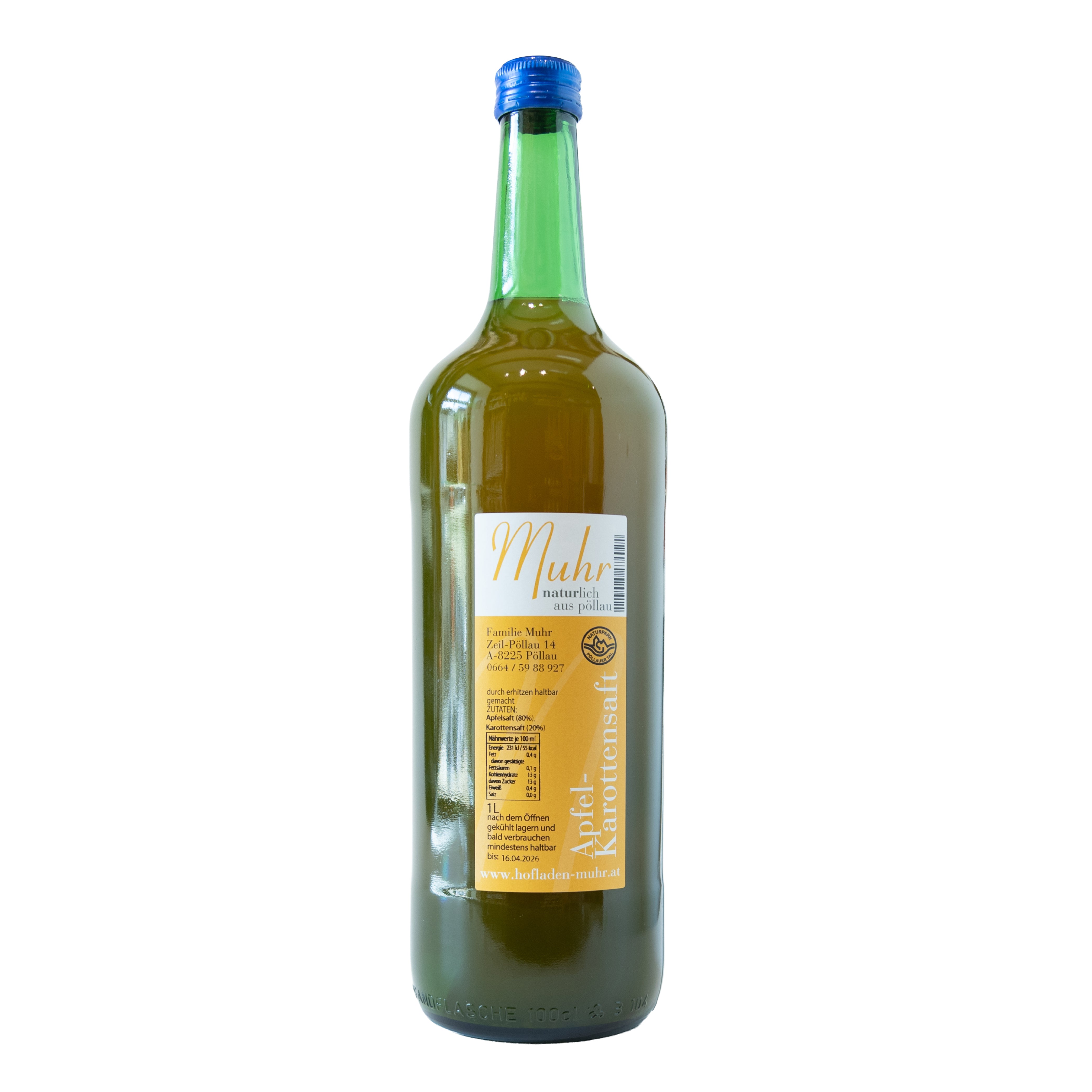 Apfel-Karotten-Saft - 1 L