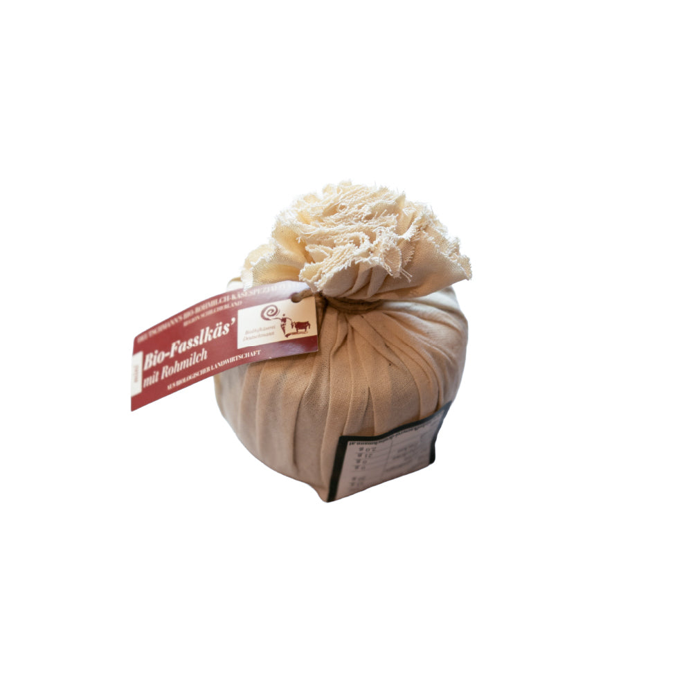 Bio-Fasslkäs mit Rohmilch - Deutschmann Biokäserei