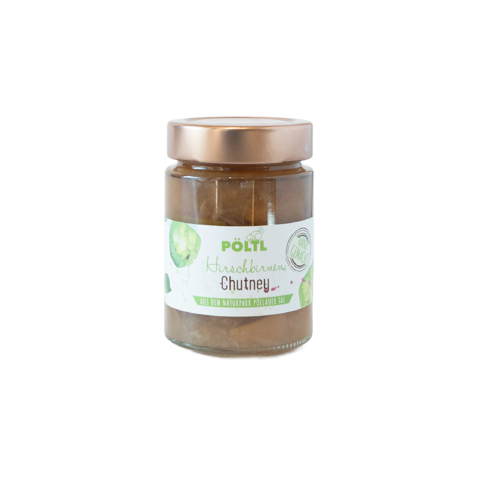 poetl hirschbirnen chutney