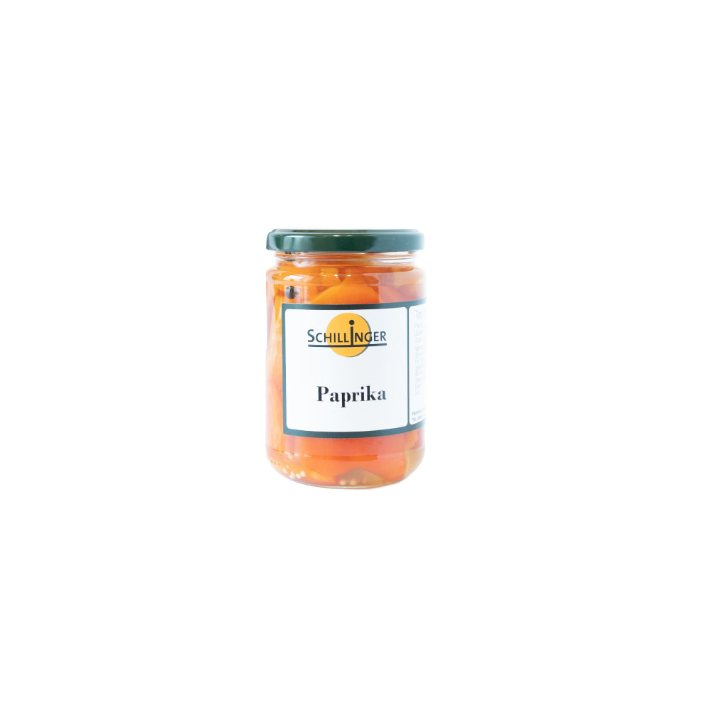 Paprika im Glas